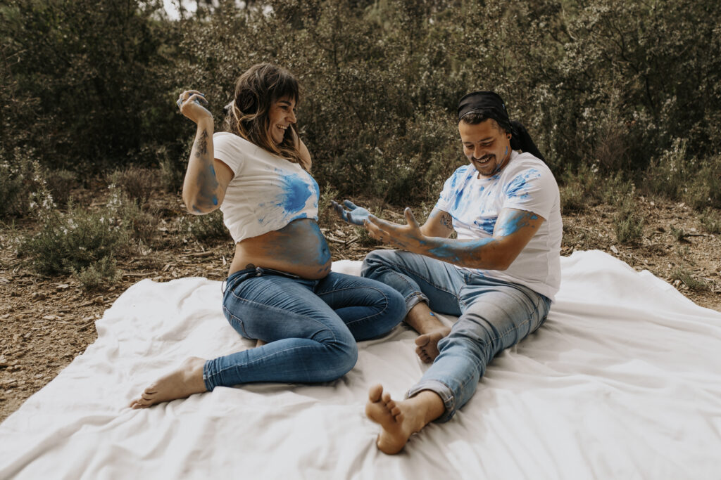 s&eacute;ance photo Gender reveal ou decouverte du sexe de b&eacute;b&eacute; &agrave; Plan d'Orgon dans les bouches du rhone r&eacute;alis&eacute;e par No&eacute;lyne Di Muzio Photographie