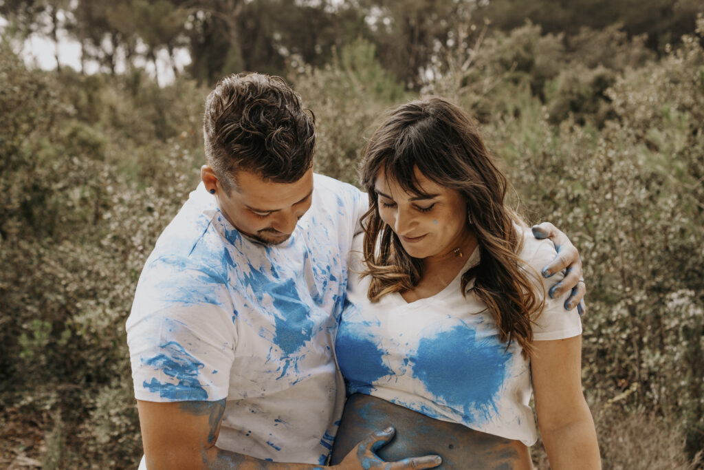s&eacute;ance photo Gender reveal ou decouverte du sexe de b&eacute;b&eacute; &agrave; Plan d'Orgon dans les bouches du rhone r&eacute;alis&eacute;e par No&eacute;lyne Di Muzio Photographie